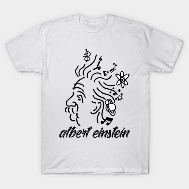 Albert Einstein T-Shirt T-Shirt by paynow24